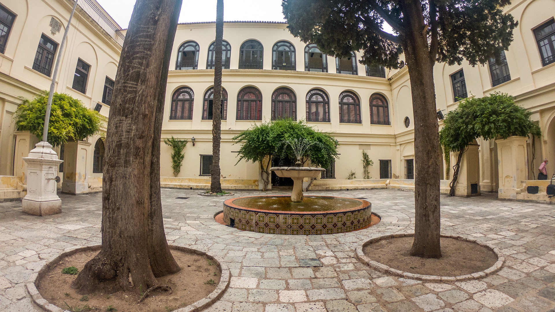 Un día en el centro histórico de la ciudad