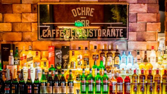 Ochre. Café nel Ristorante