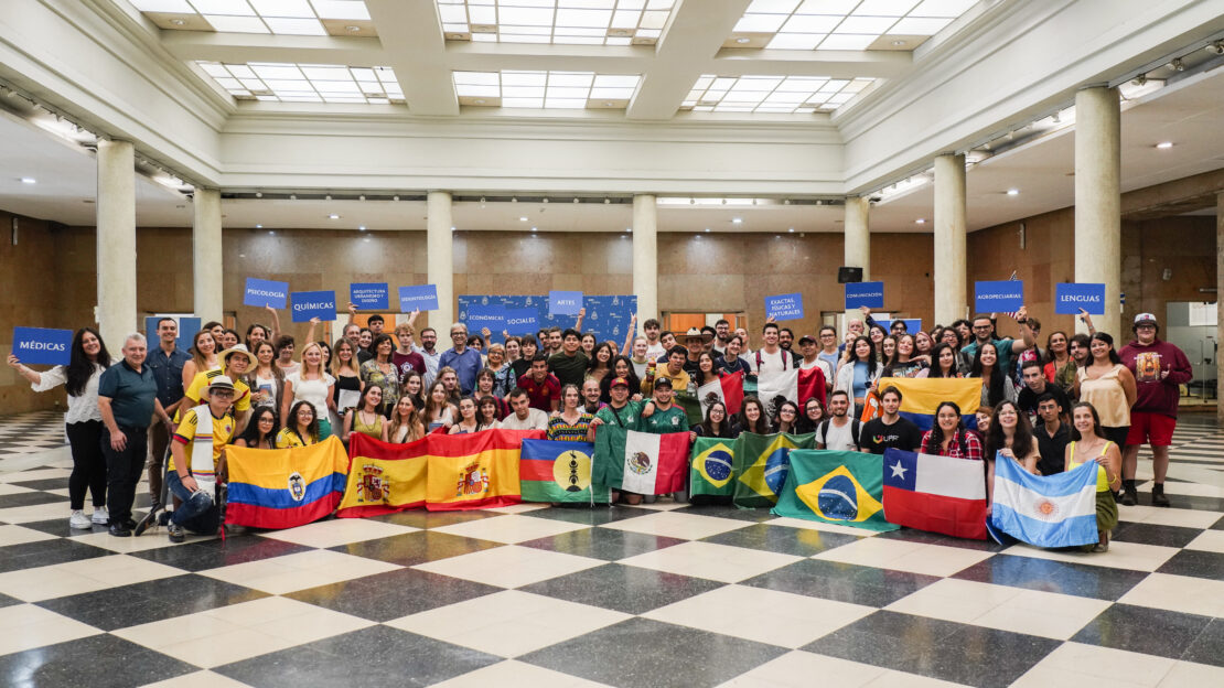 Recibida a estudiantes extranjeros 2024