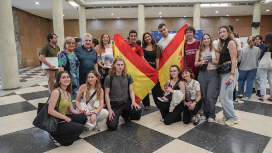 100 estudiantes extranjeros tuvieron su bienvenida a Córdoba