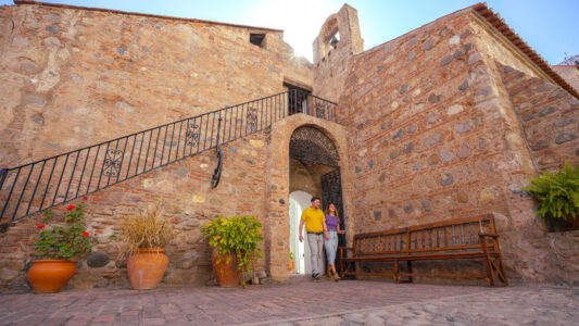 Los patios del Museo Histórico Provincial Marqués de Sobre Monte