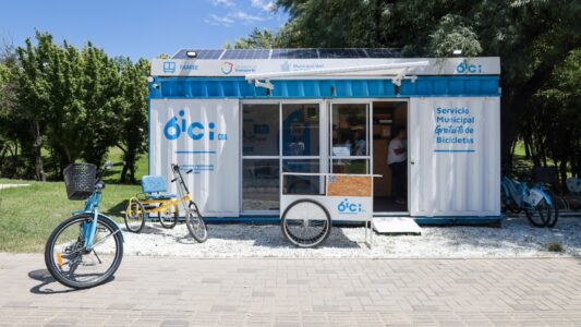 Con una nueva estación en zona sur, ya hay 10 puestos de Bici CBA en Córdoba