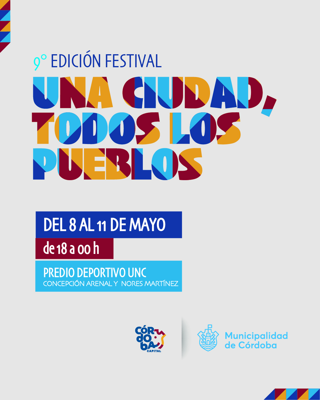 Festival “Una Ciudad, Todos los Pueblos”: colectividades, sabores, raíces y tradición